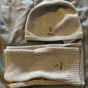 Ralph Lauren, kids, hay and scarf set